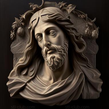 3D model st jesus (STL)